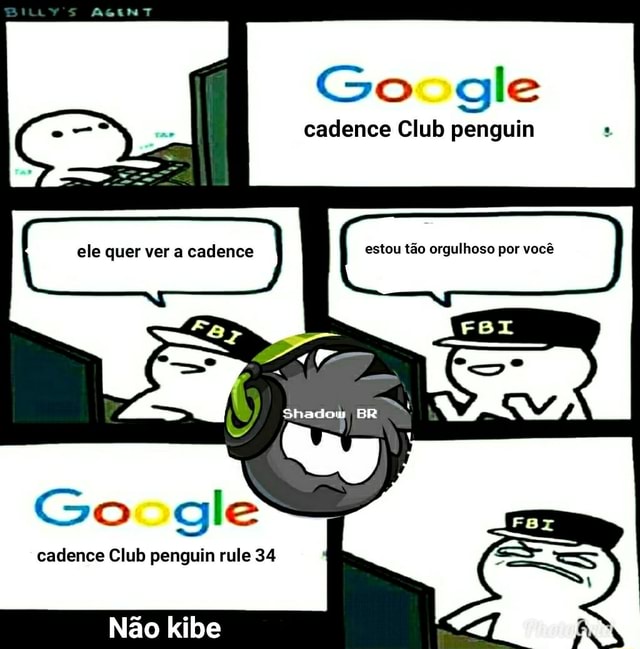 Google cadence Club penguin - iFunny Brazil