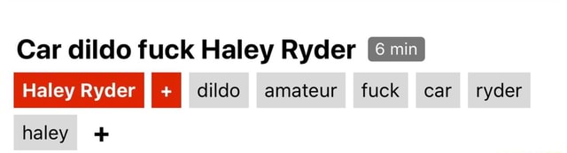Who is haley ryder