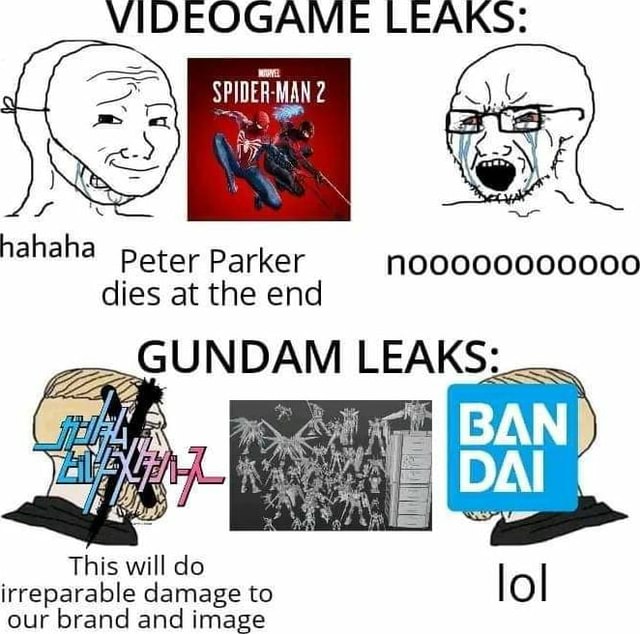 VIDEOGAME LEAKS hahaha Peter Parker nooooo000000 dies at the end LEAKS