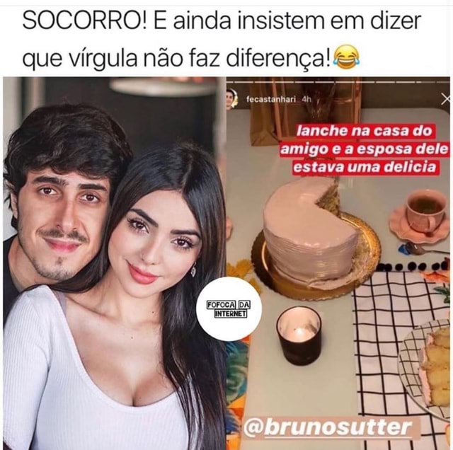 Socorro E Ainda Insistem Em Dizer Que Vírgula Não Faz Diferença