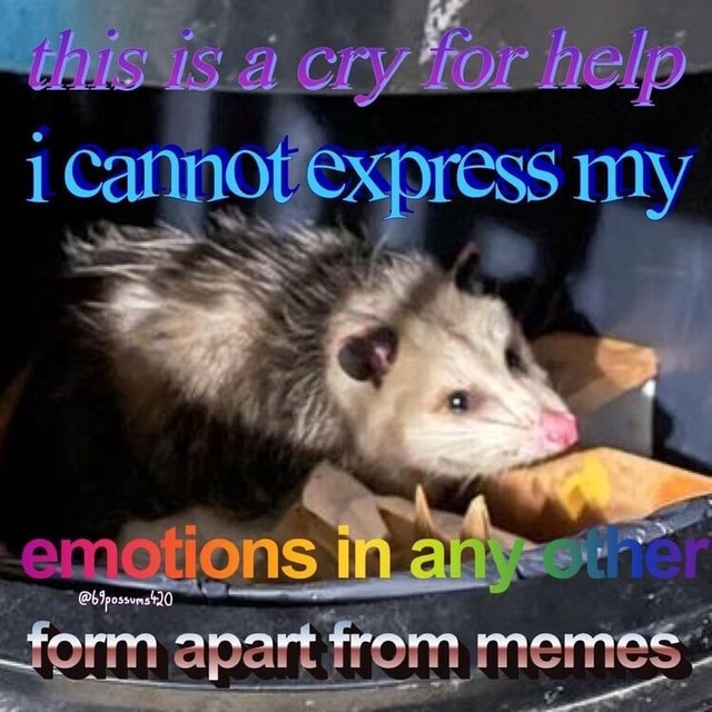 Is Cry. tor help cannotiexpress orm apart fro. memes: - iFunny