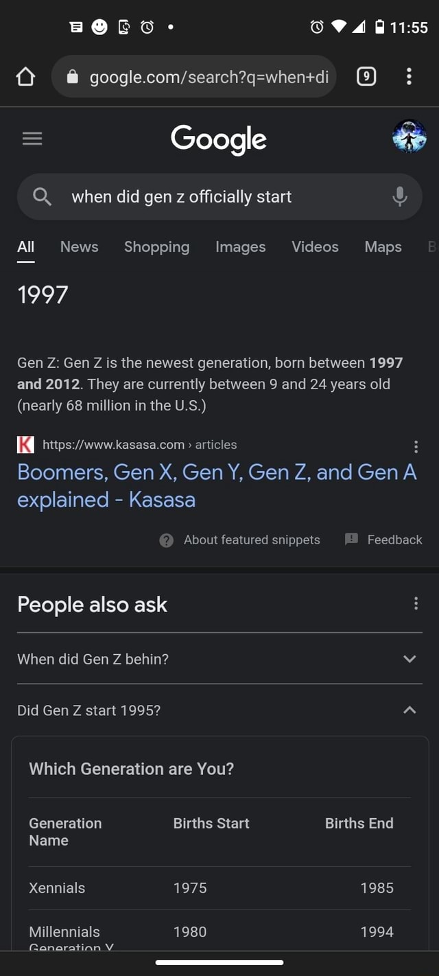 google-q-when-did-gen-z-officially-start-all-news-shopping-images