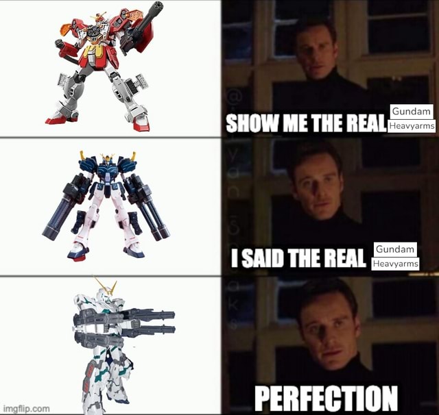 Gundam SHOW ME THE SAID THE REAL PERFECTION - iFunny