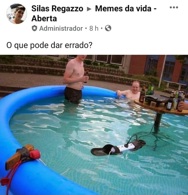 Silas Regazzo " Memes da vida Aberta Administrador O que pode dar