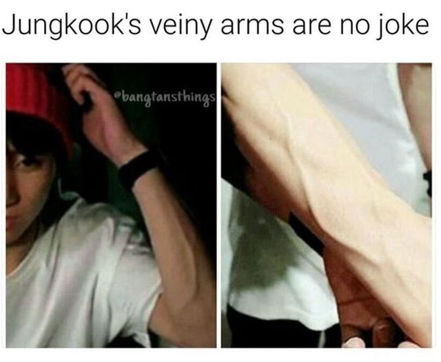 Why do people have veiny arms