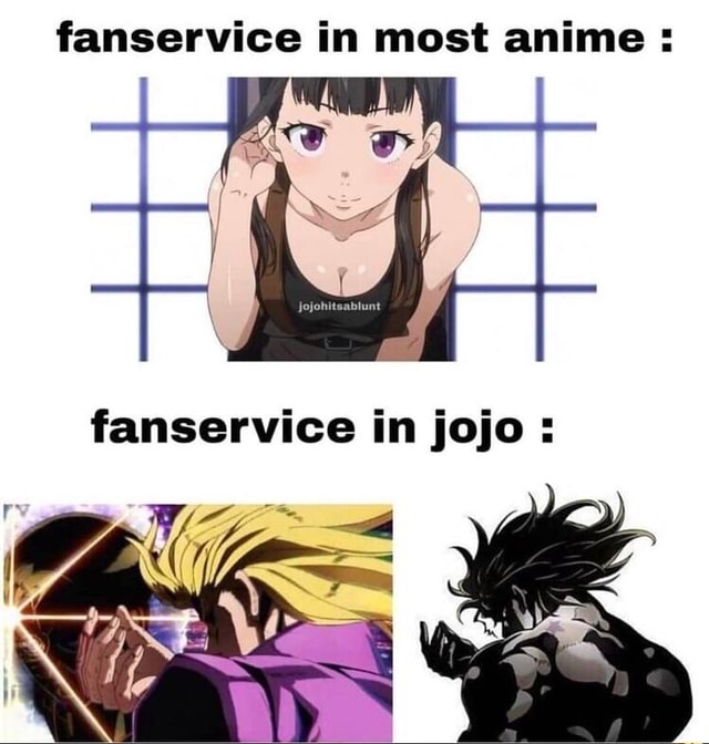 Fanservice anime in a nutshell