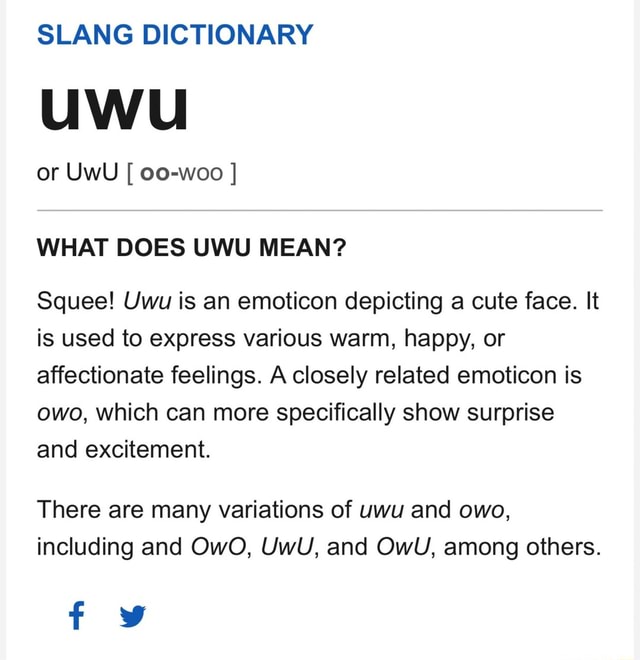 What Does Uwu Mean from a Girl? Definition, History, & More