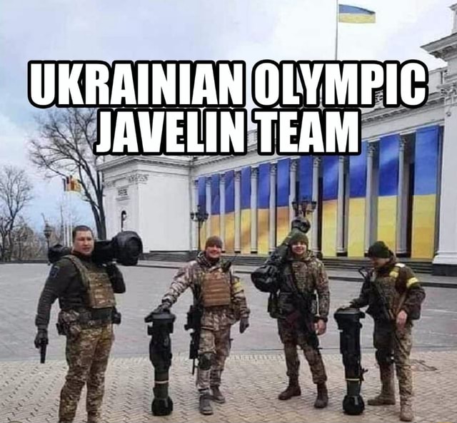 UKRAINIAN OLYMPIC JAVELIN TEAM iFunny