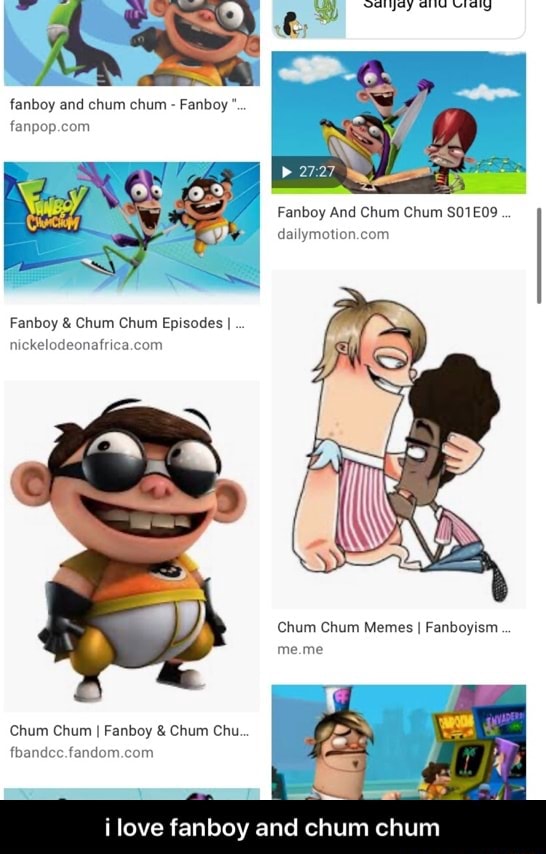 The Art of Fanboy & Chum Chum — Rusty: Fanboy and Chum Chum