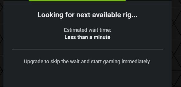 geforce looking for next available rig
