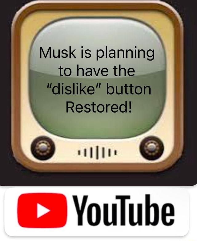 Restorec Musk is planning to have the Restorec! - iFunny