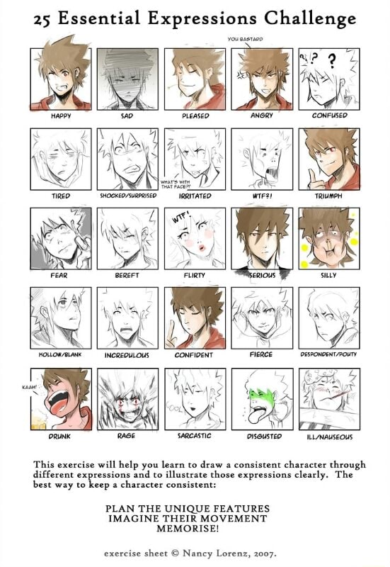 Карта эмоций челлендж