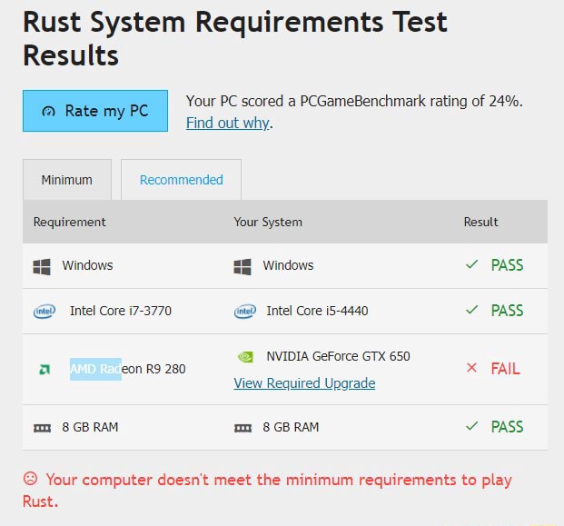 rs Life System Requirements - Can I Run It? - PCGameBenchmark