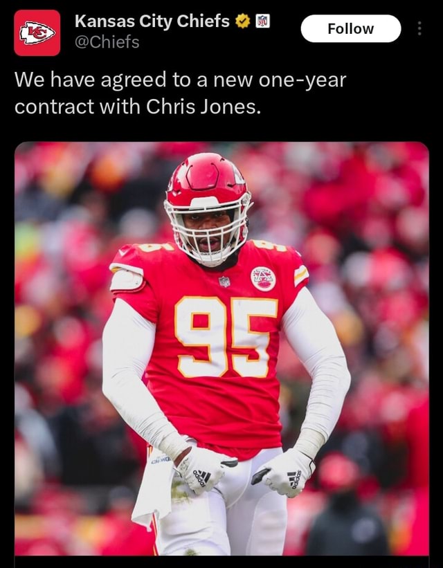 Chiefs & Chris Jones Agree To New Contract