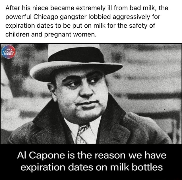 After his niece became extremely ill from bad milk, the powerful ...