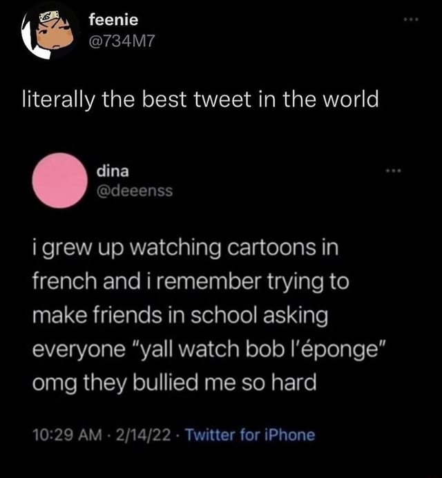 Literally The Best Tweet In The World I Grew Up Watching Cartoons In ...