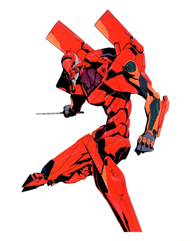 Evangelion unit 02 AKA eva 02 png large - iFunny