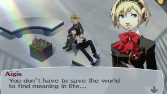 aigis you don t have to save the world
