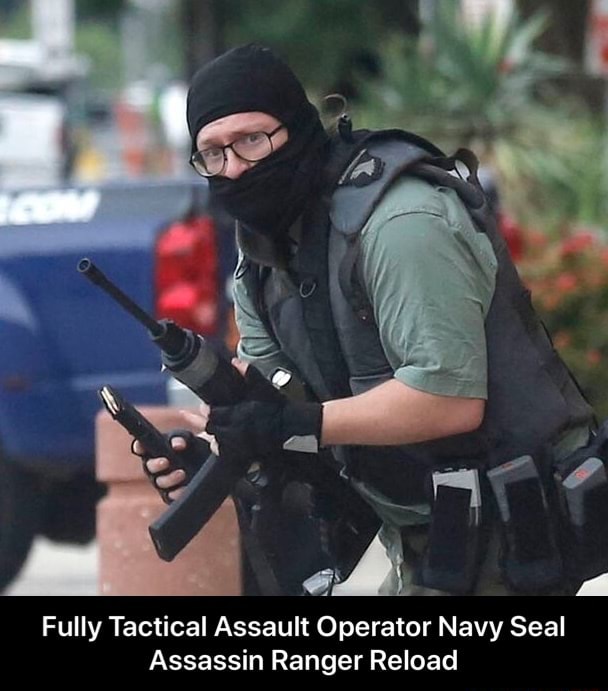 Fully Tactical Assault Operator Navy Seal Assassin Ranger Reload ...