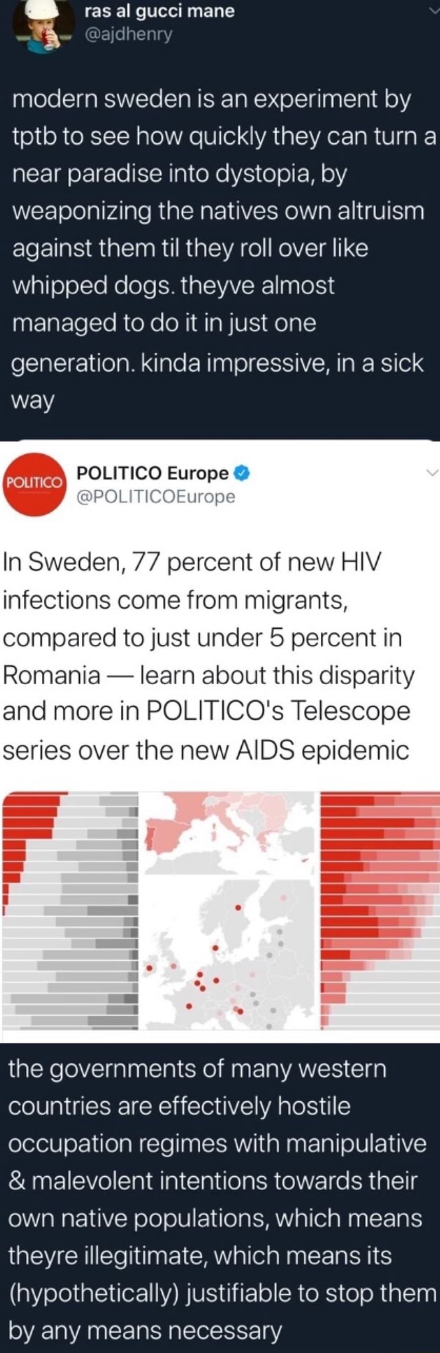 Modern Sweden Is An Experiment By Tptb To See How Quickly They Can Turn ...