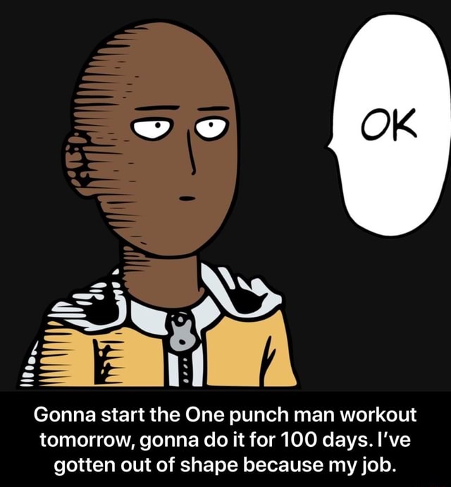 5 Day Does The One Punch Man Workout Work with Comfort Workout Clothes