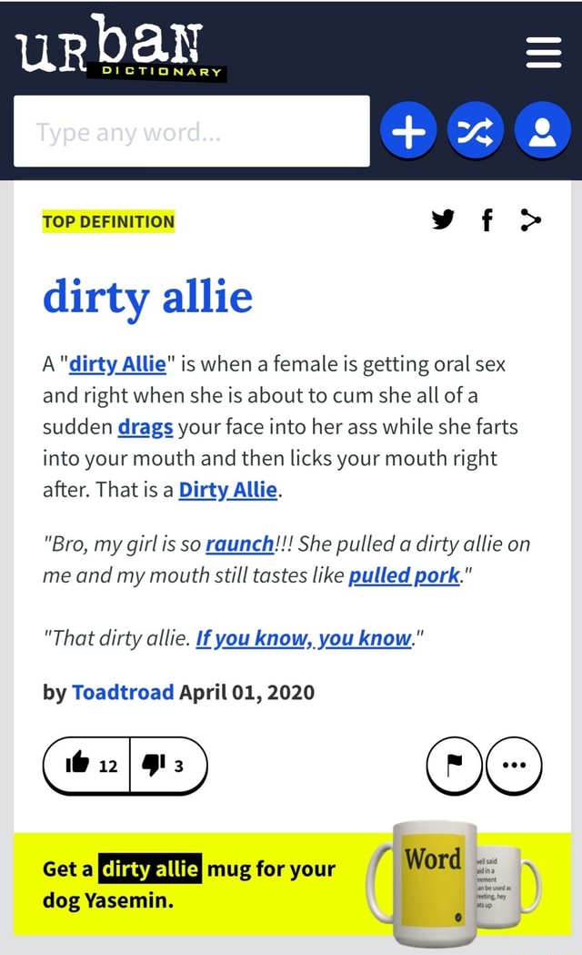 Dirty Allie