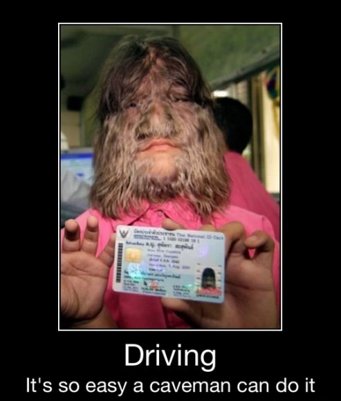 It S So Easy A Caveman Can Do It Driving It S So Easy A Caveman Can Do It