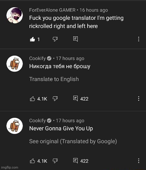 Google Translate - Imgflip