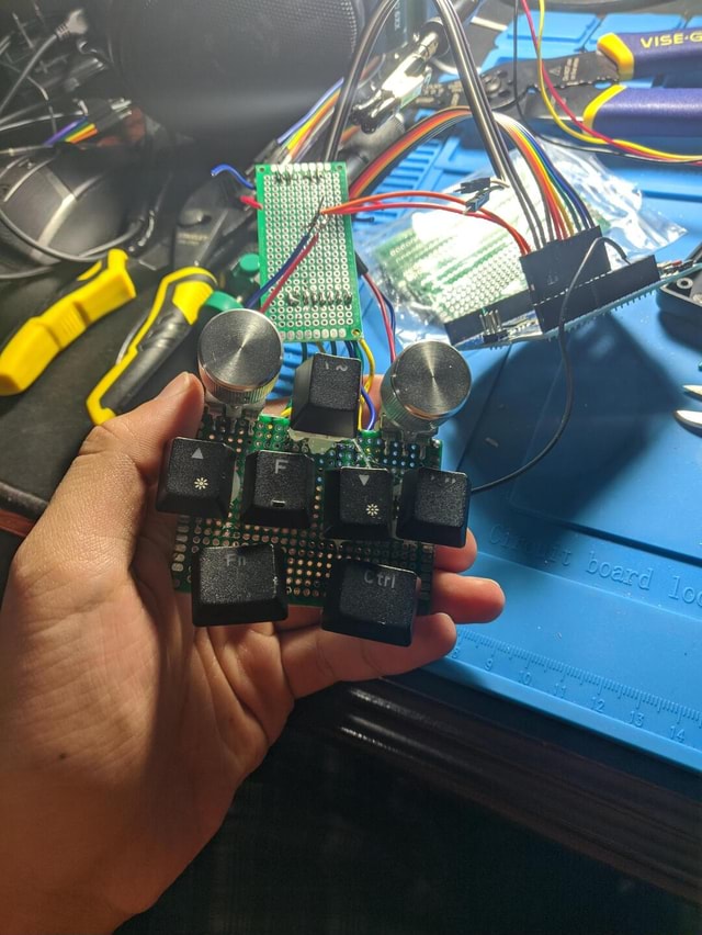 Pocket Vortex Controller Pocket Voltex is out of stock so I had to make my own... - iFunny