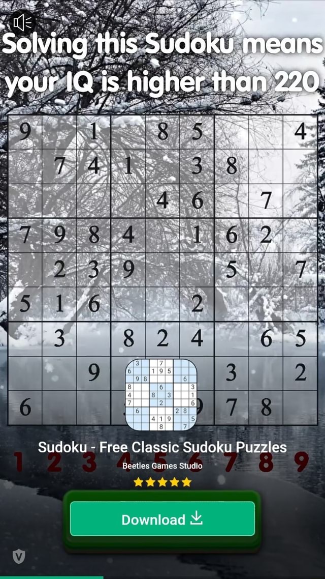Sudoku Free Classic Sudoku Puzzles Beetles Games Studio iFunny