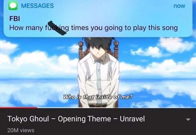 name of tokyo ghoul theme song