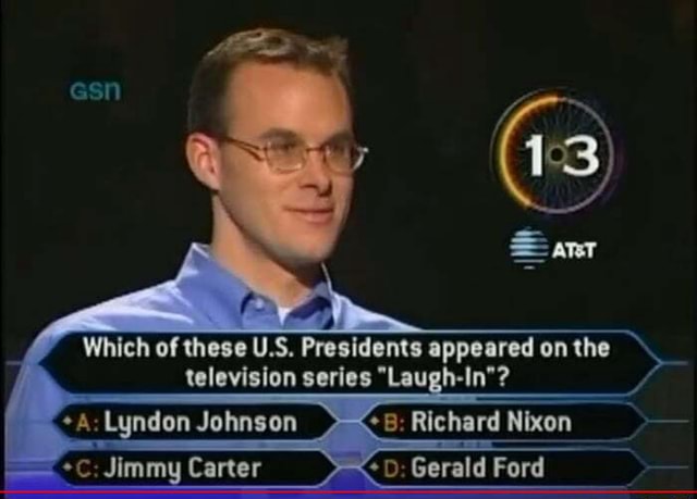 Which of these U.S. Presidents appeared on the television series 