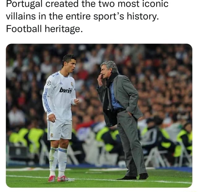 Ortugal created the two most Iconic villains in the entire sport's