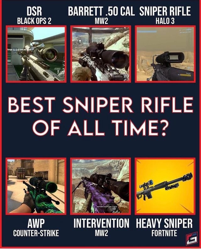 OPS BLACK BARRETT .50 CAL SNIPER RIFLE BLACK OPS 2 BEST SNIPER RIFLE OF