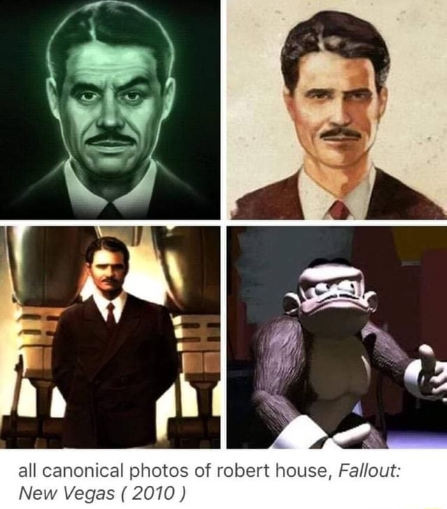 All canonical photos of robert house, Fallout New Vegas (2010) )