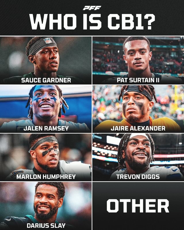 WHO IS SAUCE GARDNER PAT SURTAIN II JALEN RAMSEY JAIRE ALEXANDER MARLON
