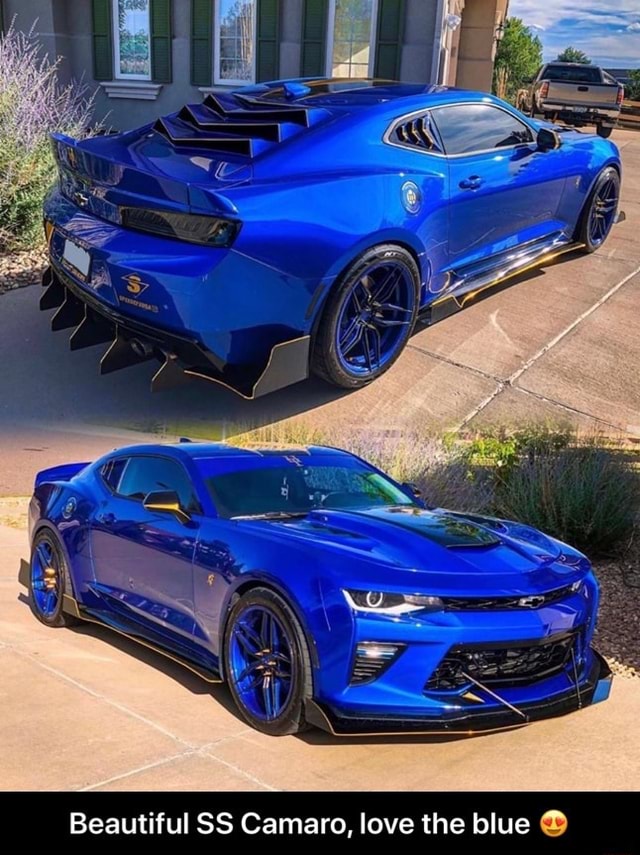 Beautiful Ss Camaro, Love The Blue ® - Beautiful Ss Camaro, Love The 