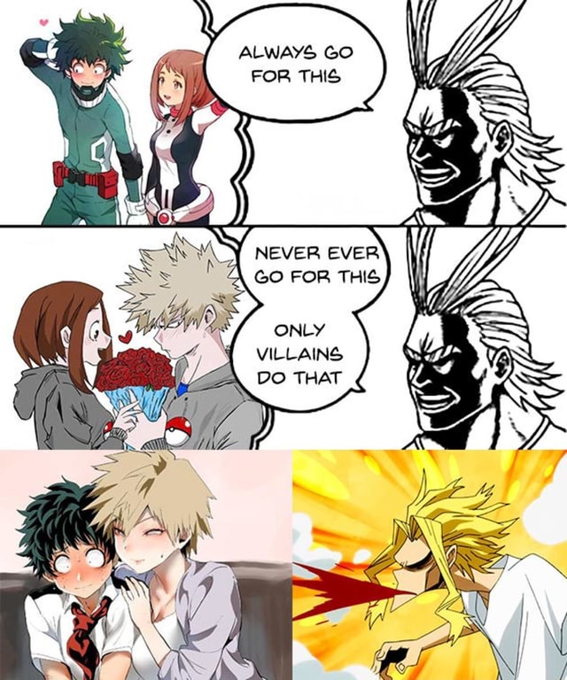 My hero academia dump. - ALWAYS GO FOR THIS VILLAINS DO THAT - iFunny