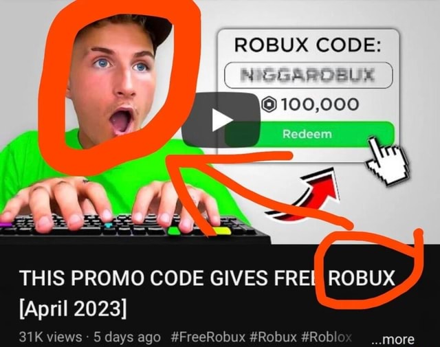 ROBUX CODE THIS PROMO CODE GIVES FREL ROBUX [April 2023] views 5 days