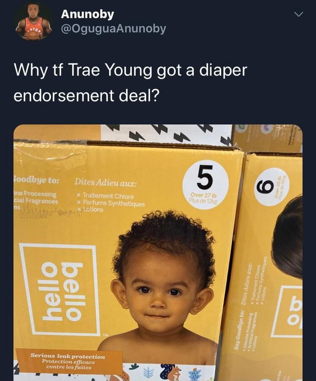 Trae Young baby look-a-like goes viral, leads to diaper donations