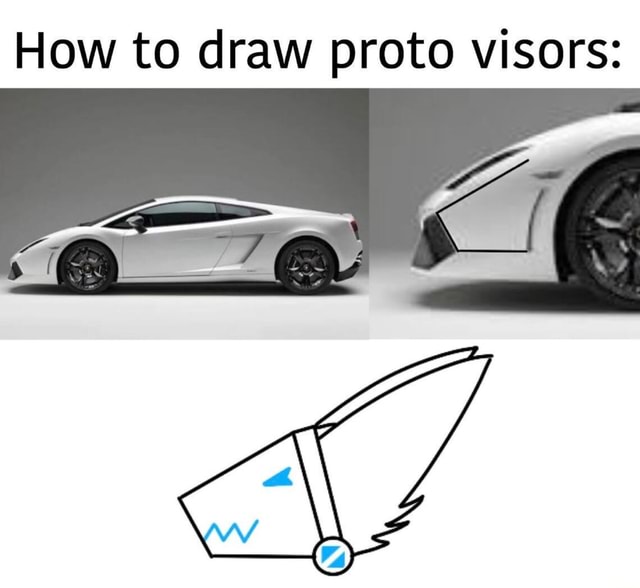 How to draw proto visors )