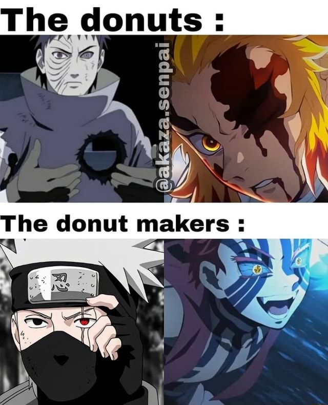 Just another jelly filled donut meme, nothing to see her folks. : r/Animemes
