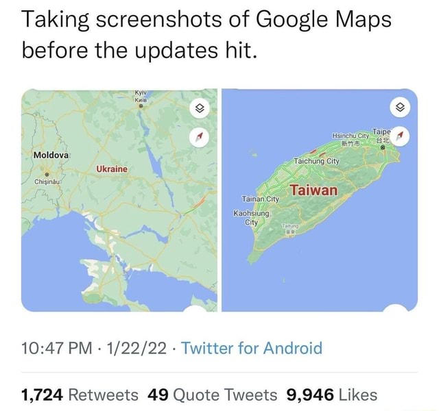 Taking Screenshots Of Google Maps Before The Updates Hit PM Twitter   45ee56f5e699d5b2b4cc6743aa719bbb15c141c2d2bcee287a6348018fac6149 1 