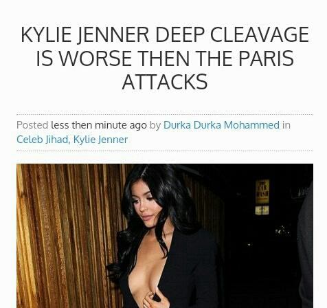 Kylie jenner celeb jihad