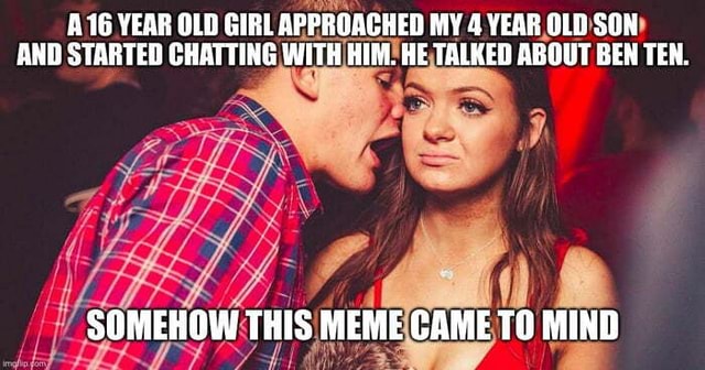 16 YEAR OLD GIRL APPROACHED MY 4 YEAR OLD SON AND STARTED CHATTING WITH ...