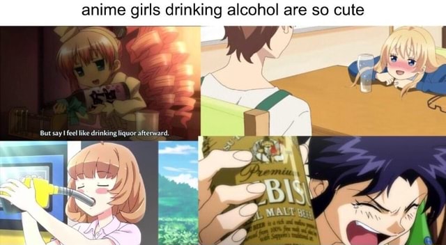 Anime Drinking Anime Alcohol GIF  Anime Drinking Anime Alcohol  Discover   Share GIFs