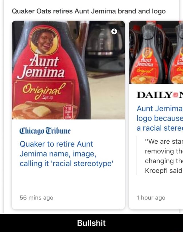 Pepsico S Aunt Jemima Brand To Change Name And Logo Freeones Board