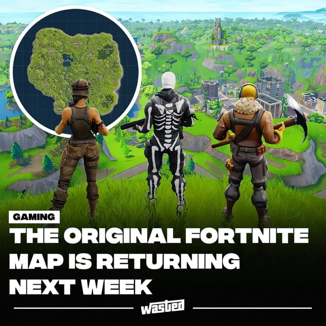 The original Fortnite map is set to return on 11/03/2023. Are you going