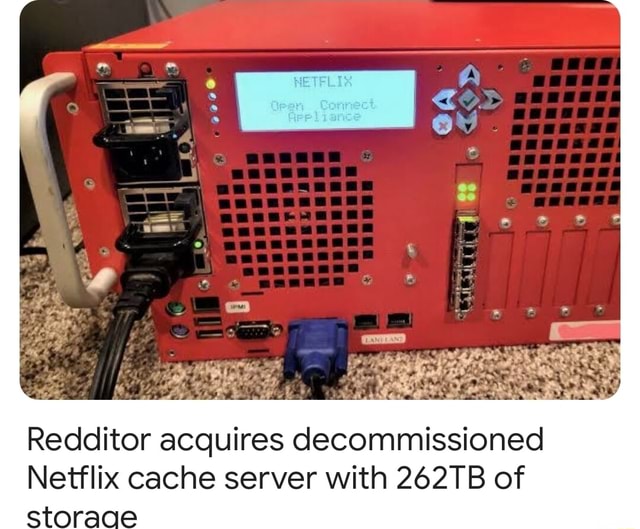 WETFLIA Connect freliance SS Redditor acquires decommissioned Netflix ...