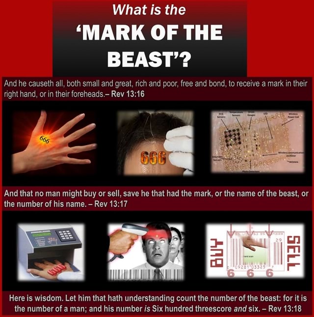 mark of the beast bible verse